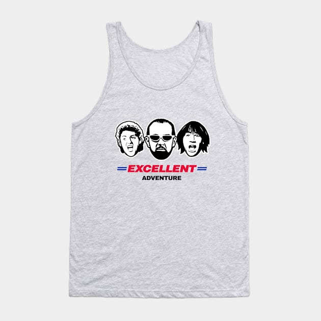 Excellent Adventure Tank Top by Stationjack